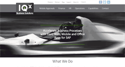 Desktop Screenshot of iqxbusiness.com